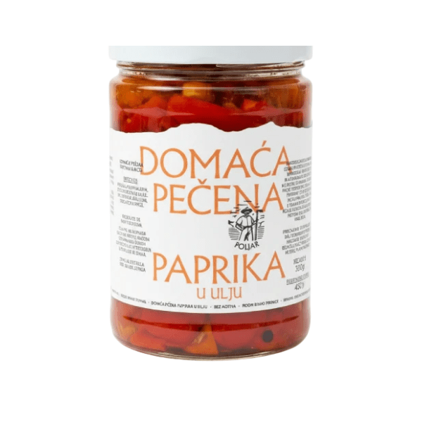 Paprika POLJAR domaća pečena u ulju 550g