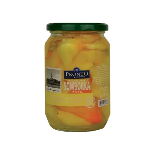 Paprika PRONTO barena somborka žuta 720ml