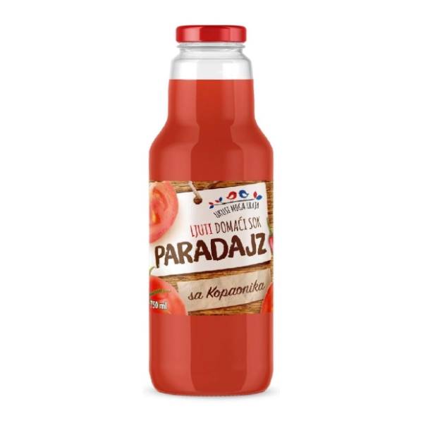 Paradajz sok UKUSI MOGA KRAJA ljuti 750ml