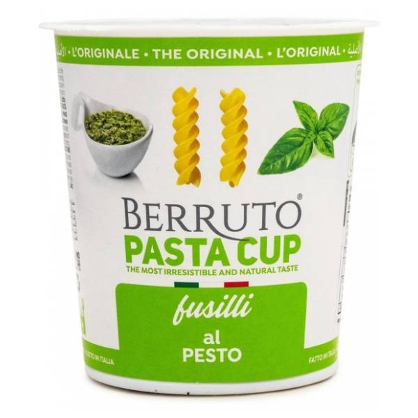 Pasta cup BERRUTO Fusilli i zeleni pesto 70g