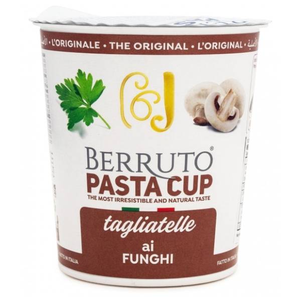 Pasta cup BERRUTO Tagliatelle ai funghi 70g