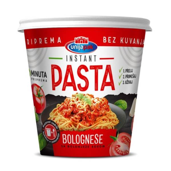 Pasta cup UNIJAPAK bolonjeze sos 70g