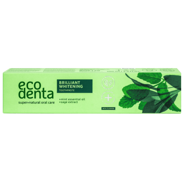 Pasta za zube ECODENTA Green line brilliant whitening 100ml