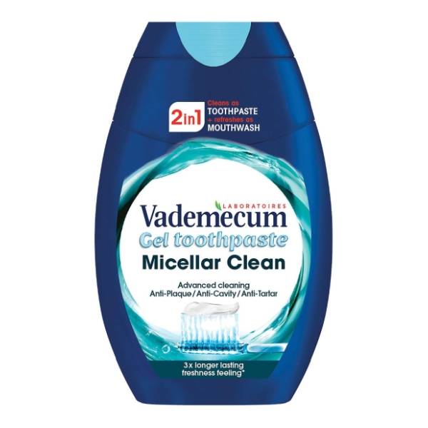 Pasta za zube VADEMECUM 2u1 advanced clean 75ml