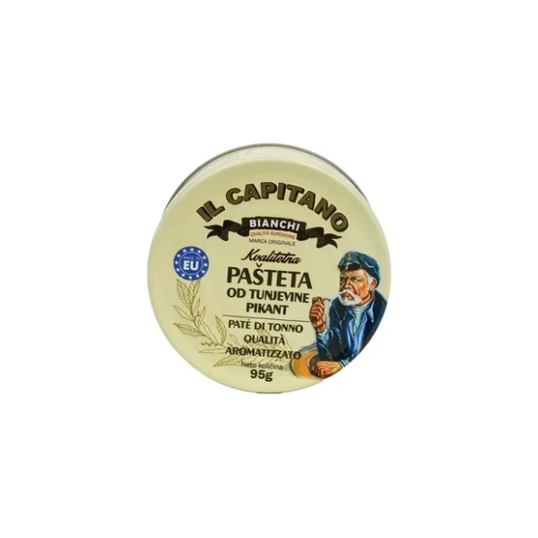 Pašteta IL CAPITANO od tunjevine pikant 95g