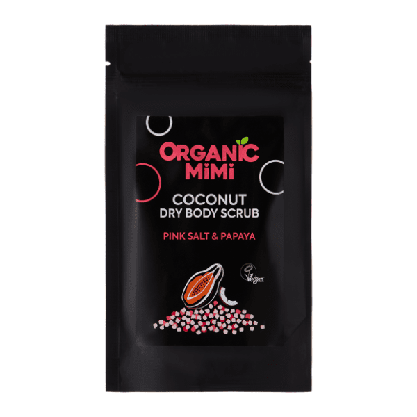 Piling za telo ORGANIC MIMI coconut pink salt & papaya 150g