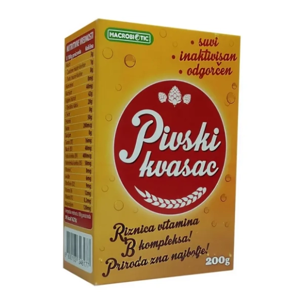  Pivski kvasac MACROBIOTIC 200g