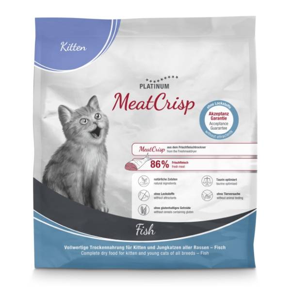 PLATINUM Meat Crisp kitten hrana za mačiće riba 400g