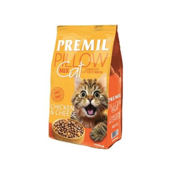 PREMIL Pillow mix  hrana za mačke piletina i sir 10kg
