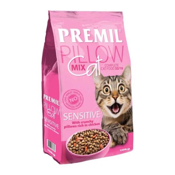 PREMIL Pillow mix sensitive hrana za mačke piletina 10kg