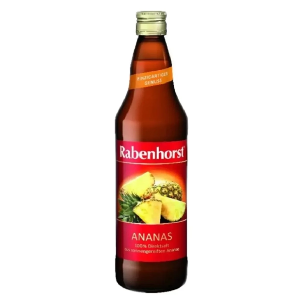 Prirodni sok RABENHORST od organskog ananasa 750ml