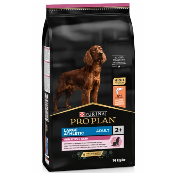 PURINA Pro Plan large athletic adult sensitive skin hrana za pse losos 14kg