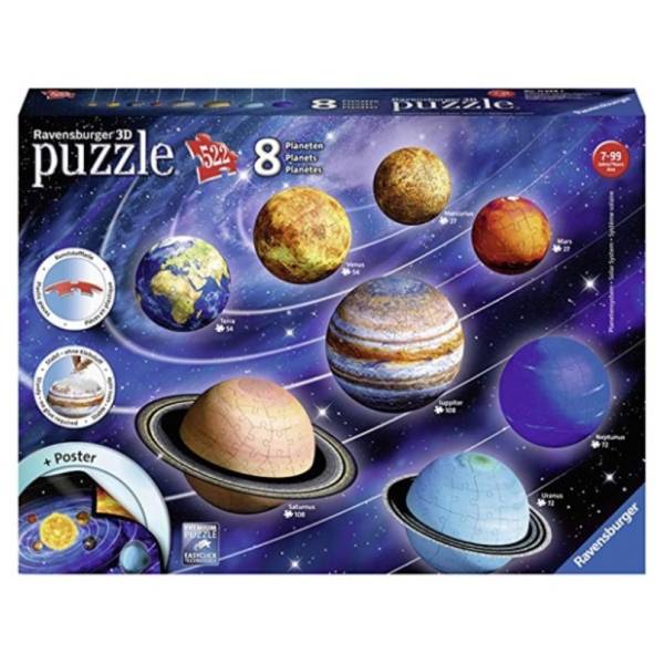 Puzzle 3D Solarni sitem RAVENSBURGER