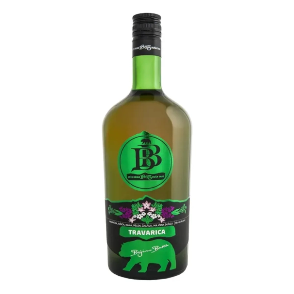 Rakija BB travarica klekovača 1l