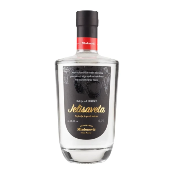 Rakija DESTILERIJA MLADENOVIĆ Jelisaveta jabuka 0,7l