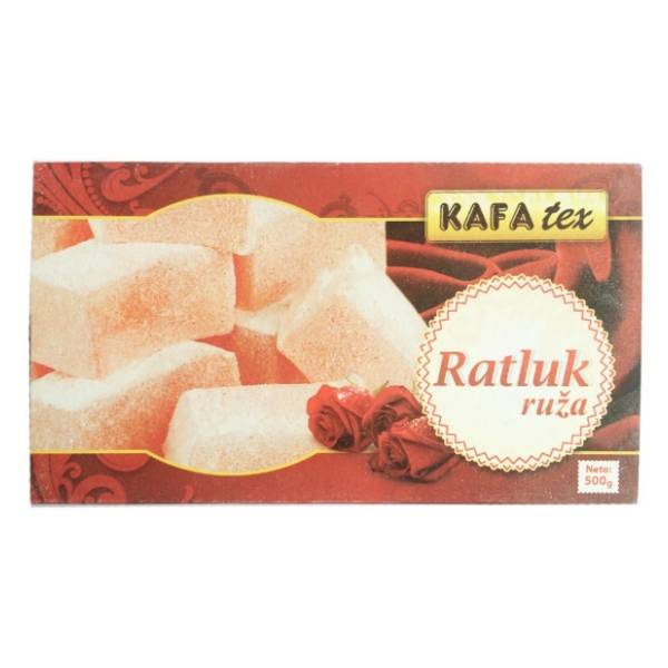 Ratluk KAFATEX ruža 500g