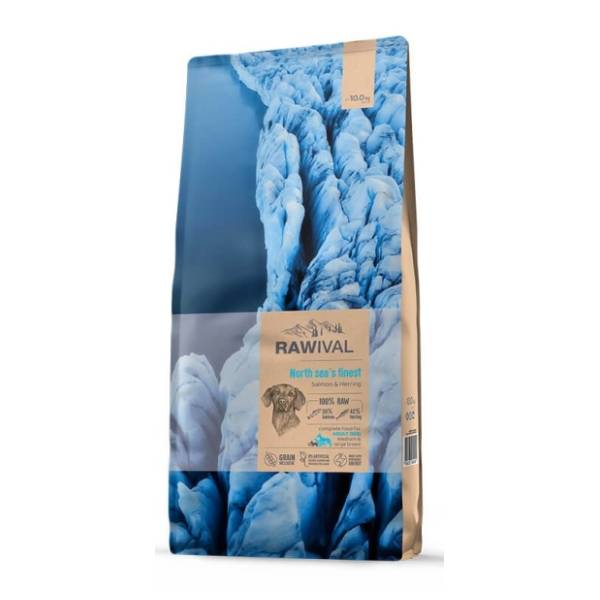 RAWIVAL North sea’s finest adult hrana za velike pse losos i haringa 10kg