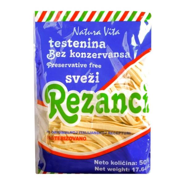Rezanci NATURA VITA 500g