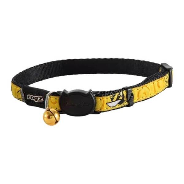 ROGZ Fancy cat ogrlica za mačke 20–31cm žuta