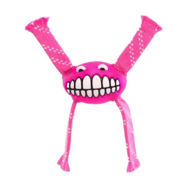 ROGZ Flossy grinz oral care igračka za pse M roze
