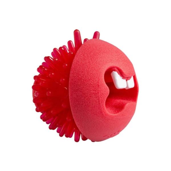ROGZ Fred treat ball interaktivna lopta za pse 6,4cm crvena