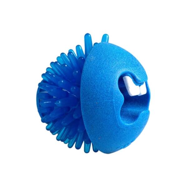 ROGZ Fred treat ball interaktivna lopta za pse 6,4cm plava