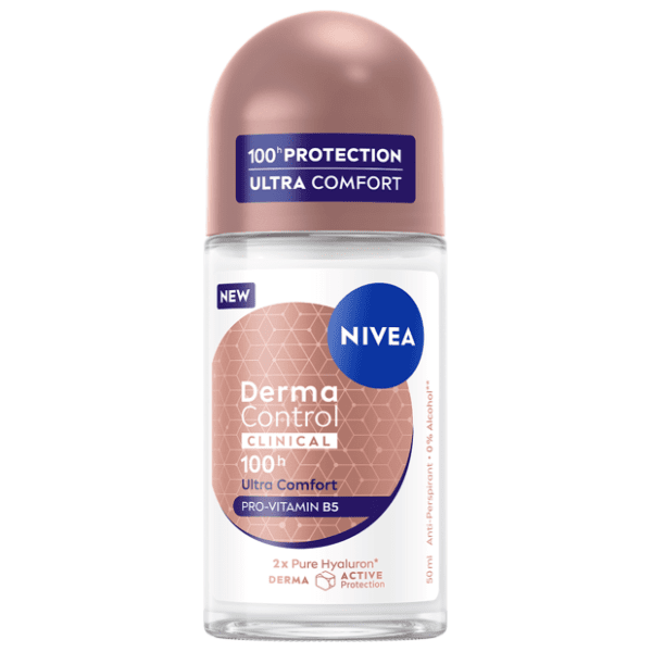 Roll-on NIVEA Derma control clinical ultra comfort 50ml