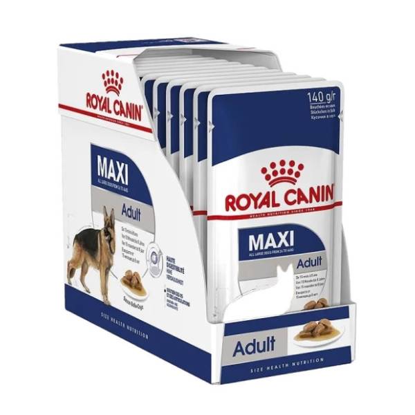 ROYAL CANIN maxi adult hrana za pse 10x140g