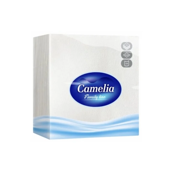 Salvete CAMELIA bele 1sloj 100kom