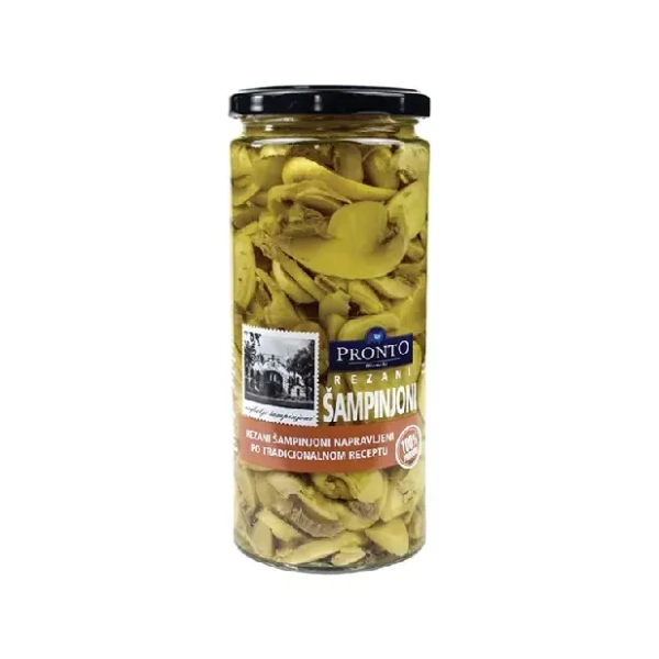 Šampinjoni PRONTO rezani 580ml