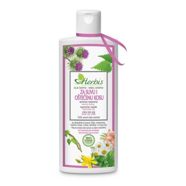 Šampon DEVERRA Herbis za suvu i oštećenu kosu 250ml