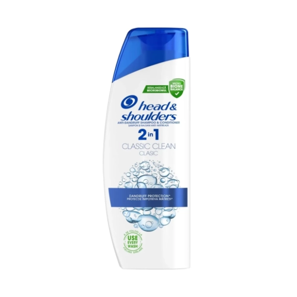Šampon HEAD & SHOULDERS 2u1 Classic clean 330ml