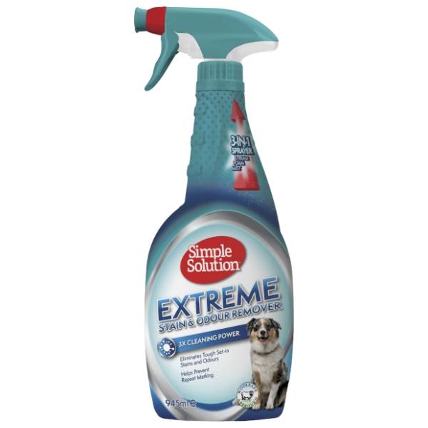 SIMPLE SOLUTION Extreme stain&odour remover dog odstranjivač mrlja i mirisa 945ml