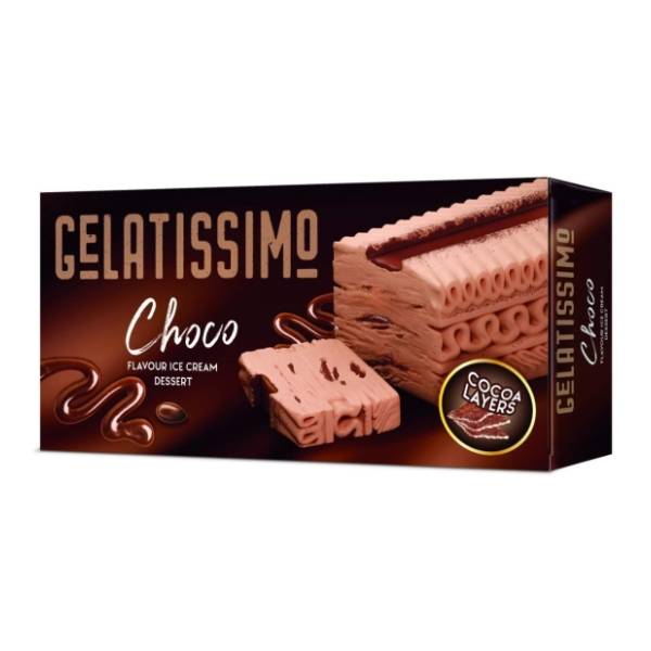 Sladoled GELATISSIMO tortica čokolada 700ml