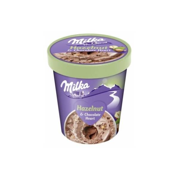 Sladoled MILKA Hazelnut 480ml