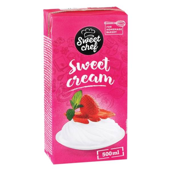 Šlag krem biljni SWEET CHEF 500g