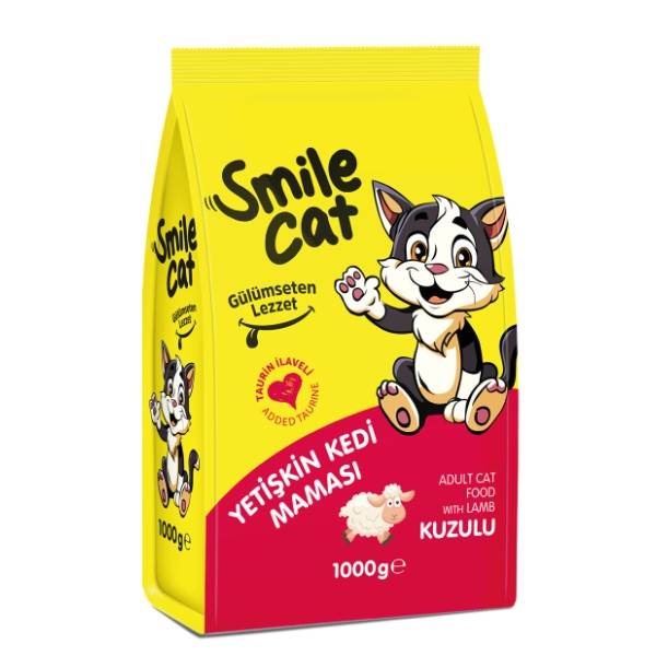 SMILE CAT hrana za odrasle mačke jagnjetina 1kg