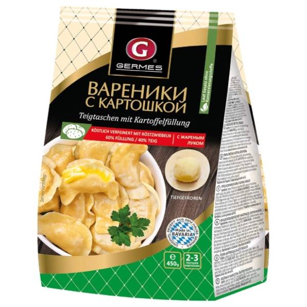 Smrznuti wareniki sa krompirom GERMES 450g
