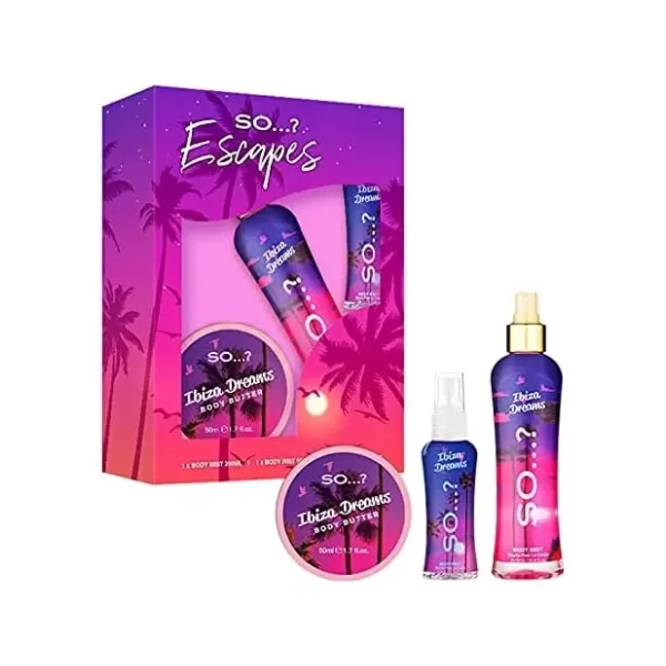 SO set Ibiza dream (body mist 200ml, body mist 50ml i puter za telo)