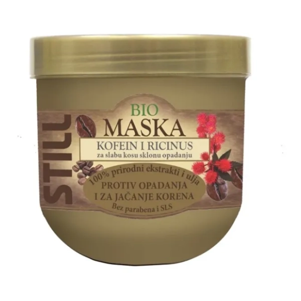 STILL Bio kofein i ricinus maska za kosu 500ml