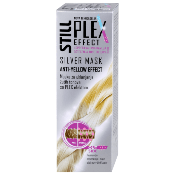 STILL Plex silver maska za kosu protiv žutih tonova 200ml
