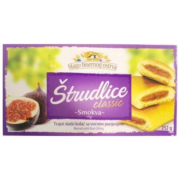 Štrudla BLAGO BISERNOG OSTRVA smokva 252g