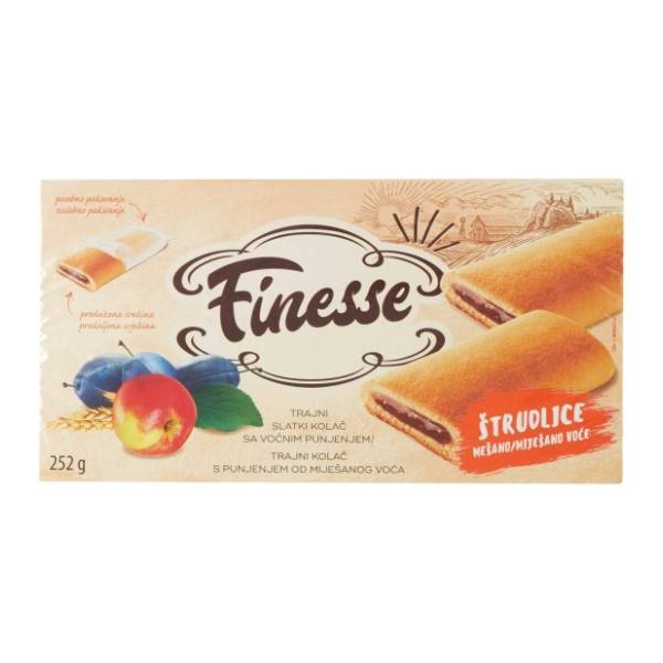 Štrudla FINESSE mešana 252g