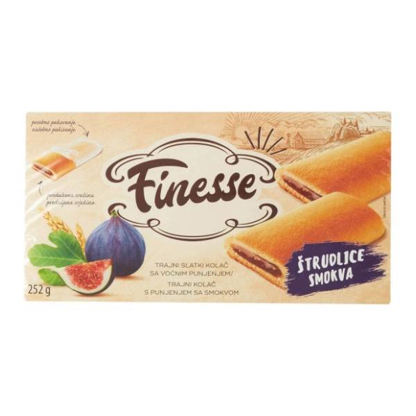Štrudla FINESSE smokva 252g