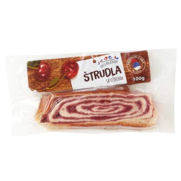 Štrudla UKUSI MOGA KRAJA sa višnjama 100g