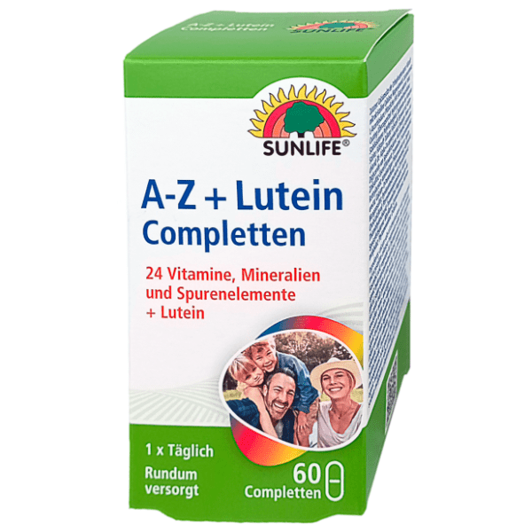 SUNLIFE A-Z lutein komplet tablete 60kom