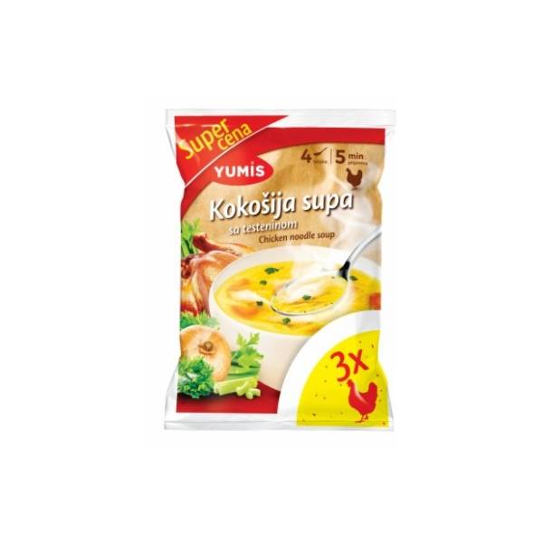Supa YUMIS kokošija 3x40g