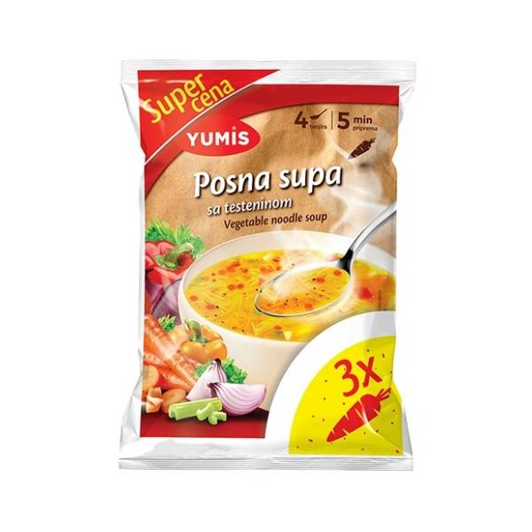 Supa YUMIS posna 3x50g