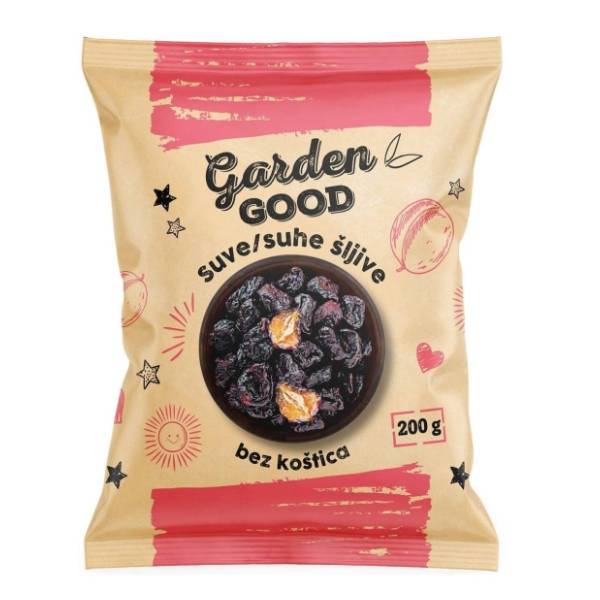Suve šljive GARDEN GOOD bez koštica 200g