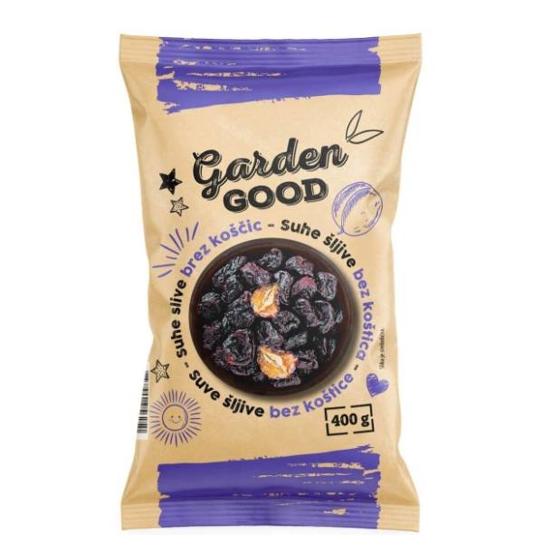 Suve šljive GARDEN GOOD bez koštica 400g